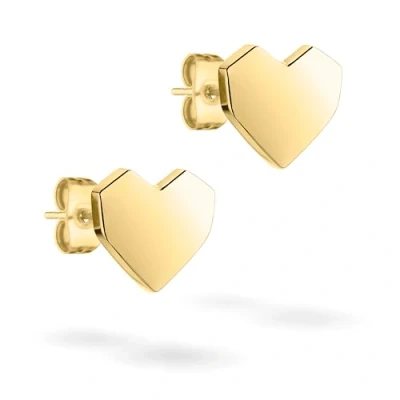Afbeelding van Liebeskind Berlijn oorstekers LJ 1499 E 11 IP goud, 1,1 cm, Roestvrij staal, Geen edelsteen