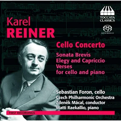 Afbeelding van Sebastian Foron, Czech Philharmonic Orchestra Reiner: Music For Cello (Super Audio CD)