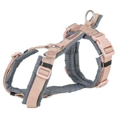 Afbeelding van Trixie Hondentuig Premium Trekking Blush Roze / Grafiet Grijs 44 53X2 CM