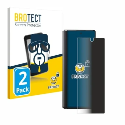 Afbeelding van BROTECT privacy screenprotector voor Samsung Galaxy Z Fold 2 5G Folie Beschermfolie Blauwlichtfilter (2 Stuks)