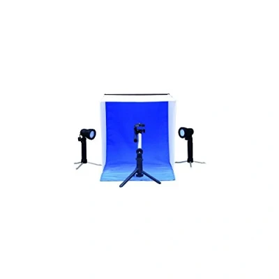 Afbeelding van Linkstar Opnamebox Set PBK 50 50x50 Opvouwbaar + 2x50W Lampen