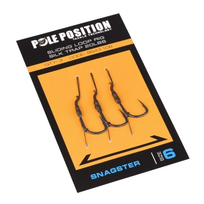 Afbeelding van Pole Position Sliding Loop Rig Snagster 5cm (3 pcs) Maat : Haak 6