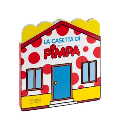 Afbeelding van La casetta di Pimpa. Ediz. a colori. Con 3 sagome fustellate