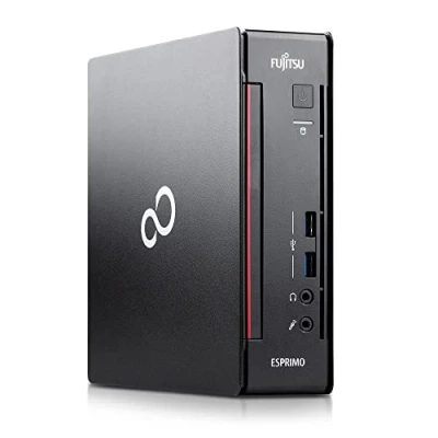 Afbeelding van Fujitsu Esprimo Q556 PC Mini Computer Desktop Intel i5 6400T RAM 16GB DDR4 SSD 240GB Windows 10 Pro + Office 2021 (Refurbished)