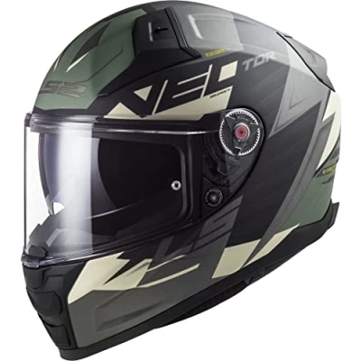 Afbeelding van LS2 Ff811 Vector Ii Absolute M.Black Silver S Maat Helm