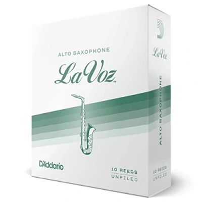 Afbeelding van D&#039;Addario Woodwinds altsaxofoon &quot;Medium&quot; doos met 10 rieten Riet voor