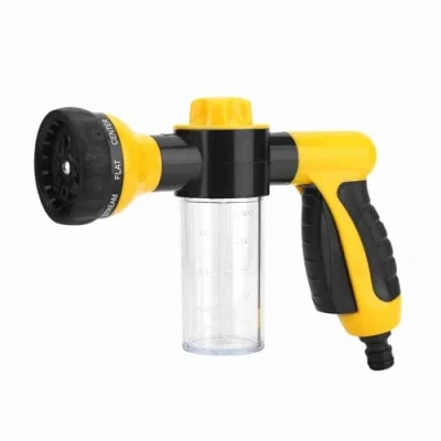 Afbeelding van Schuimpistool hogedrukreiniger autowaspistool water sproeiers autowassen irrigatie 6 m (geel)