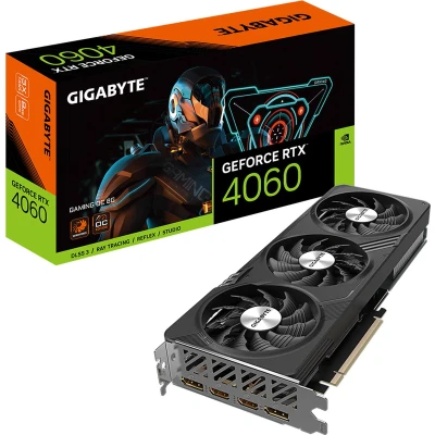 Afbeelding van Gigabyte Nvidia GeForce RTX 4060 Videokaart Gaming Overclocked 8 GB GDDR6 RAM PCIe x16 DisplayPort, HDMI