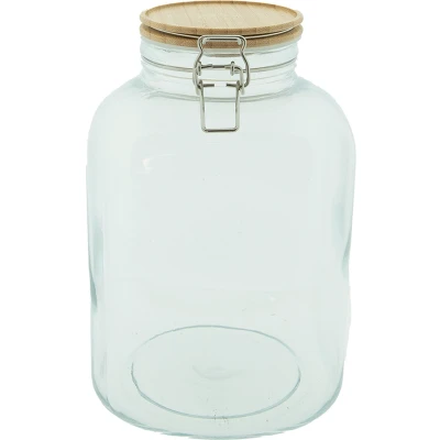 Afbeelding van Clayre &amp; Eef Voorraadpot 2800 ml Glas Voorraadbus Transparant