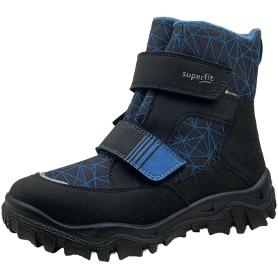Afbeelding van Superfit Jungen HUSKY warm gefütterte Gore Tex Stiefel, SCHWARZ/BLAU 0010
