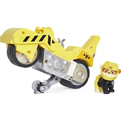 Afbeelding van PAW Patrol Moto Pups Rubble Terugtrekmotor Speelgoedauto