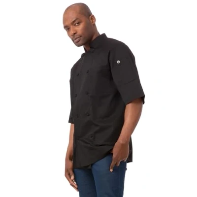 Afbeelding van Chef Works Montreal Cool Vent koksbuis zwart XL, Borstomvang: 122 127cm