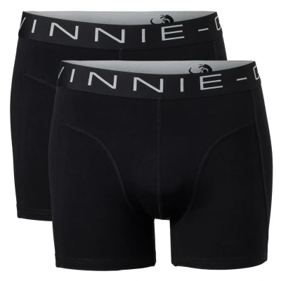 Afbeelding van 2 x Vinnie G Boxershort Black/Black maat S