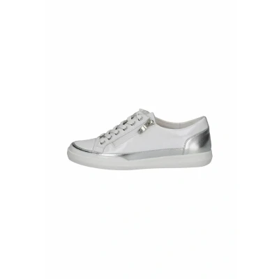 Afbeelding van Caprice Damessneakers, wit/zilver, 40 EU, Wit zilver., EU