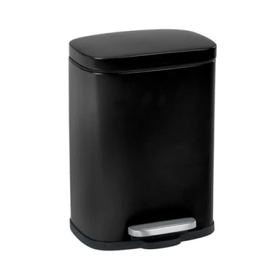 Afbeelding van Prullenbak LENO, met pedaal en Easy Close functie, 5 L, WENKO
