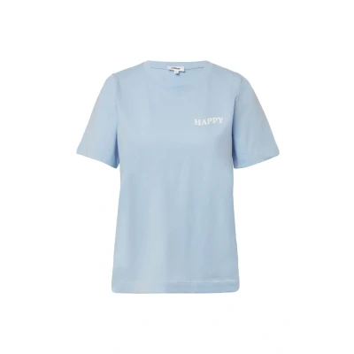 Afbeelding van s.Oliver Tshirt print, Dames, Maat: 44, Hellblau