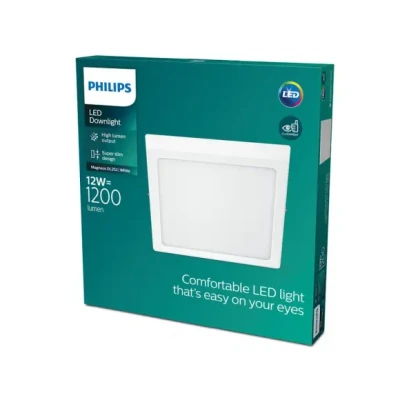 Afbeelding van Philips MAGNEOS Plafondlamp LED 1x12W1200lm Vierkant Wit