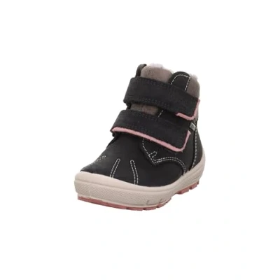 Afbeelding van Superfit Groovy Snowboots voor kinderen, Maat: 22, Grau/rosa Leer en textiel