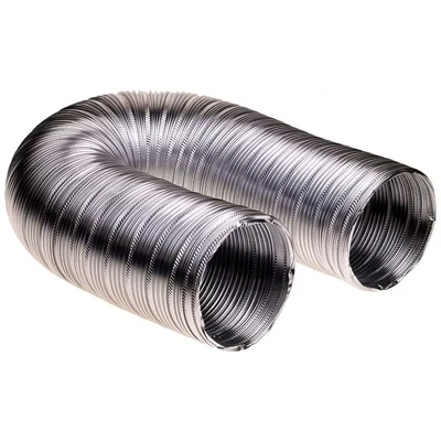 Afbeelding van Semidec slang Ø 102 mm 1,5 meter aluminium