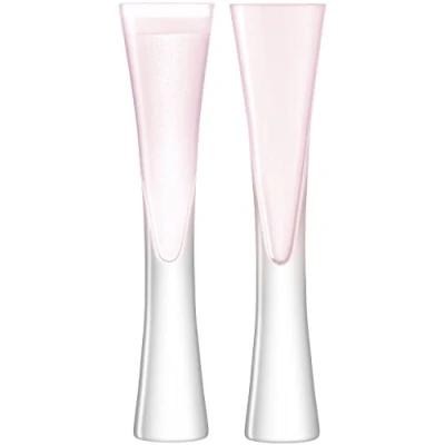 Afbeelding van Champagneglas L.S.A. Moya Roze 170 ml (2 Delig)