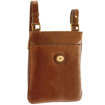 Afbeelding van The Bridge Story Uomo Shoulderbag brown Damestas