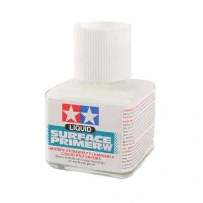Afbeelding van Tamiya 87096 Liquid Surface Primer White 40ml Verf potje