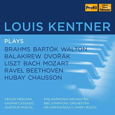 Afbeelding van Louis Kentner Plays Brahms, Liszt, Bach, Mozart,. (10 CD)