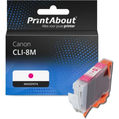 Afbeelding van Huismerk Canon CLI 8M Inktcartridge Magenta