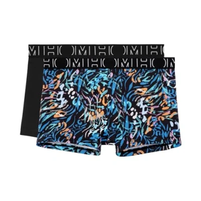 Afbeelding van Hom heren Vassily Boxer Briefs 2P in de kleur Zwart, maat: M