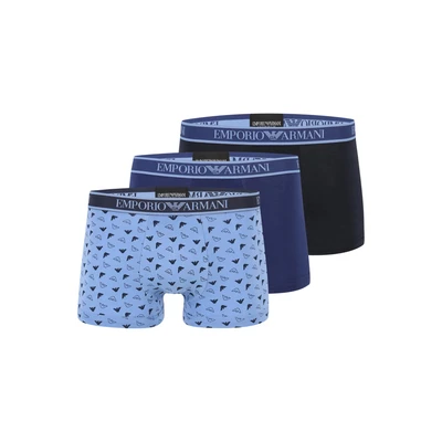 Afbeelding van Emporio Armani 3P boxers basic logo blauw M