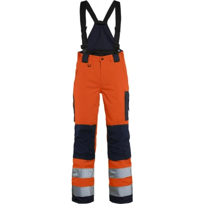 Afbeelding van Blaklader Dames Winterwerkbroek High Vis 7885 1977 Oranje/Marineblauw D21
