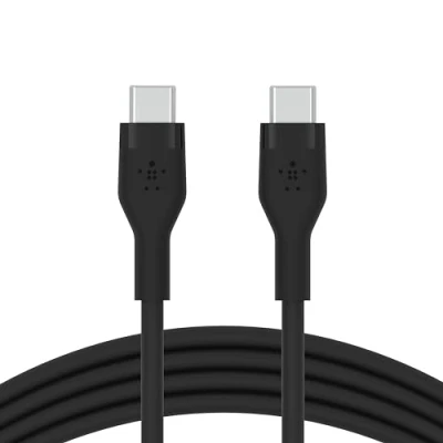Afbeelding van USB C kabel Belkin CAB009BT2MBK 2 m Zwart