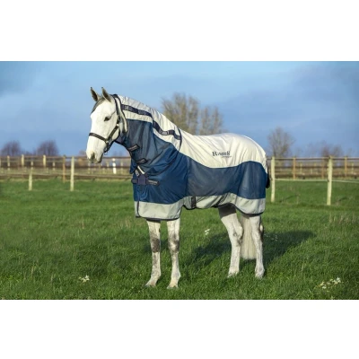 Afbeelding van Rambo Summer Series Turnout 0g Navy/Grey 155/206