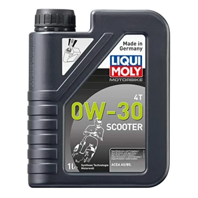 Afbeelding van LIQUI MOLY Motorbike 4T 0W 30 Scooter 1 L Motorfietssynthesetechnologie motorolie SKU: 21153