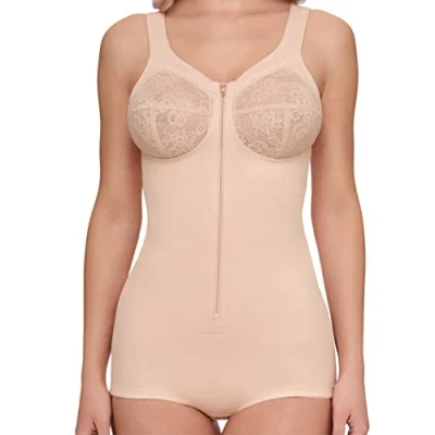 Afbeelding van Susa damesbroekcorselet zonder beugel 6343 vormende body, beige (huid 010), 105B EU
