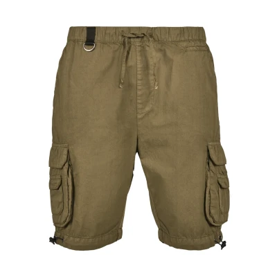 Afbeelding van Urban Classics Double Pocket Shorts, Heren, Maat: 30, Summerolive