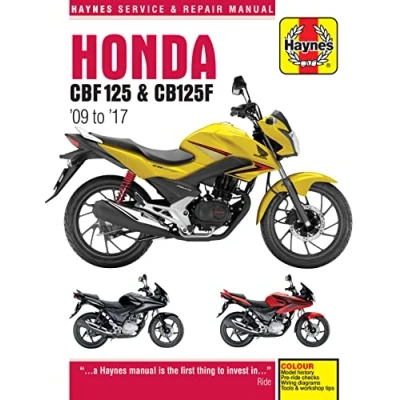 Afbeelding van Honda CBF125 &amp; CB125F (&#039;09 To &#039;17)