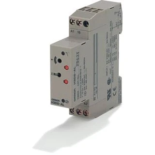 Afbeelding van Omron tijdrelais 17 5mm puls pauze uitgang wisselcontact 5a 30vdc ingang 24 230vac 48vdc schroefaansl tijdsber 0 1s 12u h3dsflbyokxomi