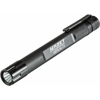 Afbeelding van HAZET zaklamp 1979N 71 voor optimale verlichting van donkere werkplekken in industrie, werkplaats, hobby of huishouden verbeterde versie, 100 % helderder een lichtbereik tot 75 m