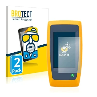 Afbeelding van BROTECT (2 Stuks) Antireflecterende Beschermfolie voor Fluke LinkIQ Anti Glare Screen Protector, Mat, Ontspiegelend