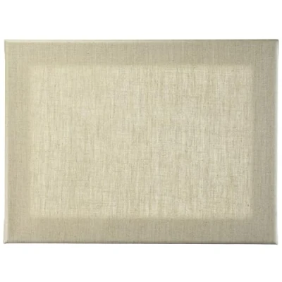 Afbeelding van Honsell 18340 spieraam natuurlijk, 100% zuiver linnen, met gesloten weefselstructuur, ca. 30 x 40 cm, aan de achterkant op lijstprofiel van grenenhout geniet, beige