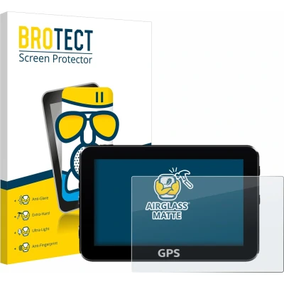 Afbeelding van BROTECT 7&quot; Glas Screen Protector Mat voor Navigatie en GPS met 7.0 inch Display (17.8 cm) [154.8 mm x 87 mm, 16:9] Schermbeschermer [niet Glas]