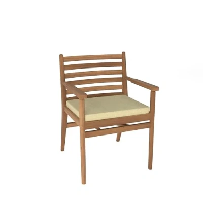 Afbeelding van POKAR Tuinbankkussen Eetbank Zitkussen Sofa Kussen voor Patio Binnen &amp; Buiten (40 x 40 5, Beige)