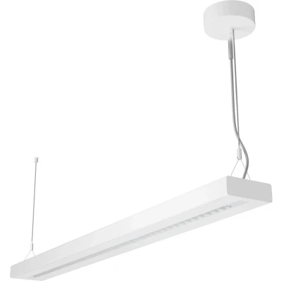 Afbeelding van ledvance pendelarmatuur 7200lm 4000k cri90 ip20 beh wit lxbxh 1210x125x43mm 4099854135170