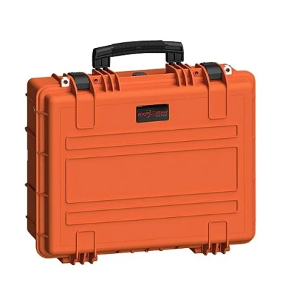 Afbeelding van Explorer Cases Outdoor koffer 4820HL.O orange with pick &amp; pluck foam (b x h d) 48 37 21 cm Oranje