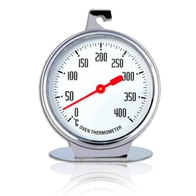 Afbeelding van Wijzerplaat oventhermometer, staande roestvrijstalen kookthermometer voor BBQ bakken
