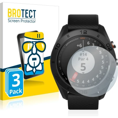 Afbeelding van BROTECT Glas Screen Protector voor Garmin Approach S60 (3 Stuks) Schermbeschermer [9H Hardheid, Beschermglas Folie niet Gehard Glas]