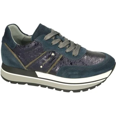 Afbeelding van Nero Giardini Dames blauw donker sneakers maat 36