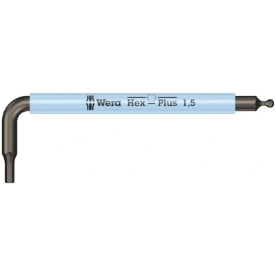 Afbeelding van Wera 05022678001 Stiftsleutel Multicolour Hex Plus 1,5 x 50mm 950 SPKS
