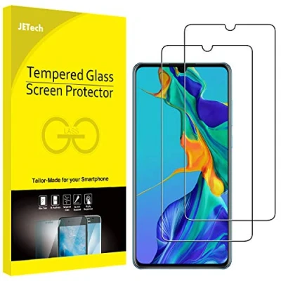 Afbeelding van JETech Schermbeschermer Compatibel met HUAWEI P30, Gehard Glas Screen Protector, 2 Stuks